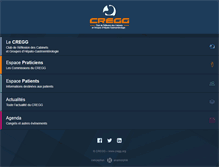 Tablet Screenshot of cregg.org